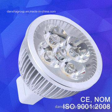 12V Aluminum LED Spot Light 4*1W Gx5.3